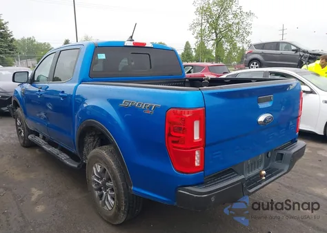 2021 Ford Ranger Lariat из США, поврежденный, VIN 1FTER4FH4MLE05749